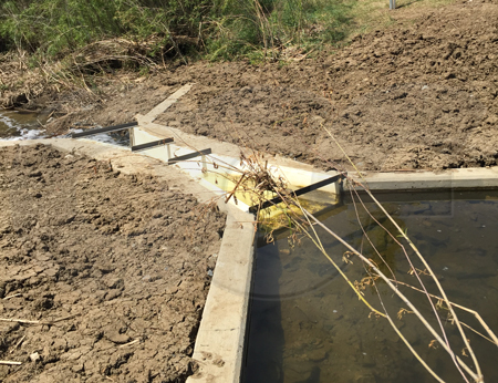 parshall flume measuring water rights in Colorado