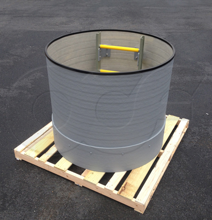 Fiberglass Manhole Height Extension