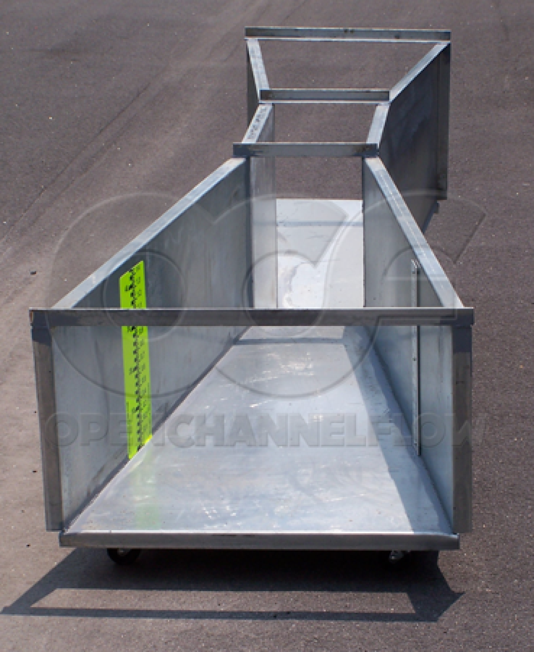 galvanized steel Parshall flume for irrigation