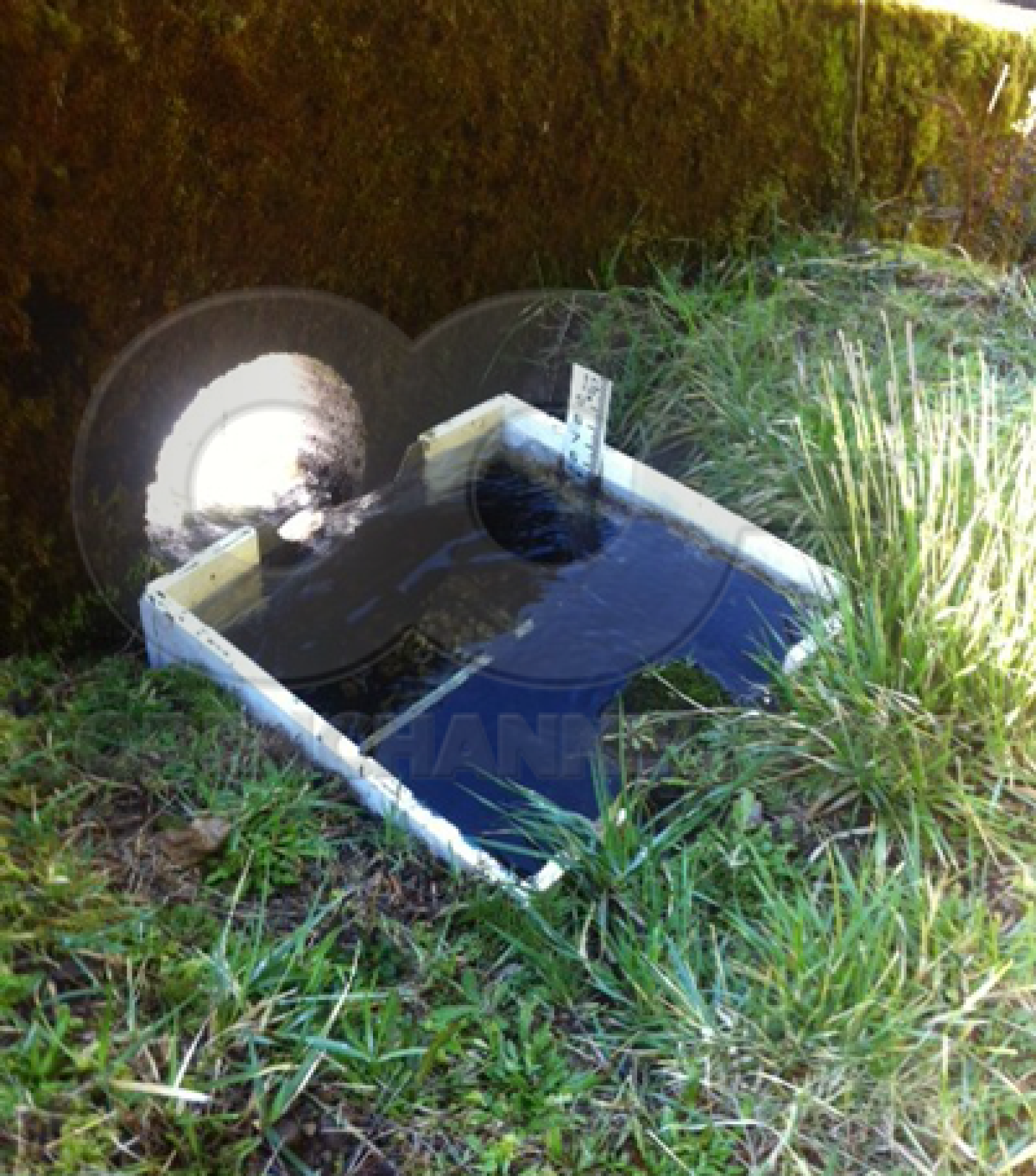 dam seepage weir box