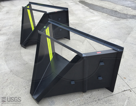 black h-flumes for cold weather flow monitoring