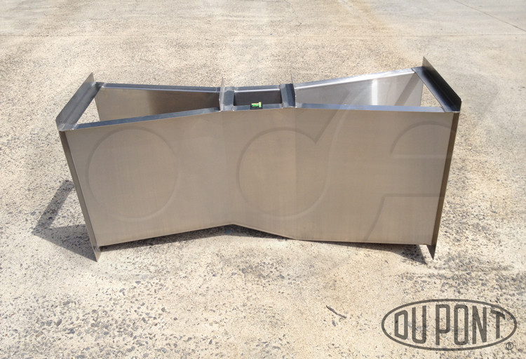 6-inch Stainless Steel Parshall flume