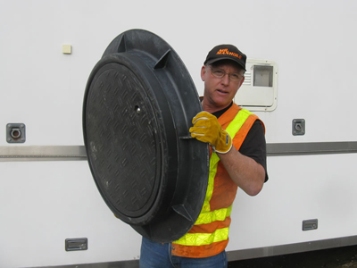 GMI Composites manhole cover and frame