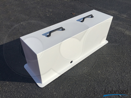 insulated flume cover for cold weather flow monitoring