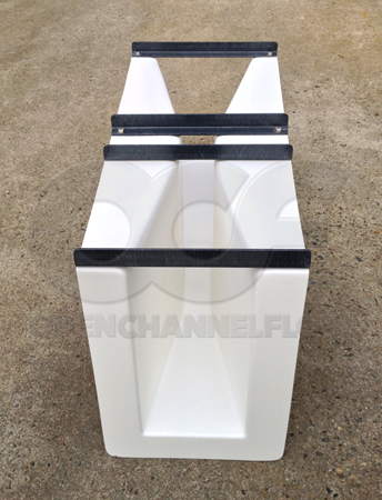 trimmed Fiberglass Parshall Flume from Openchannelflow