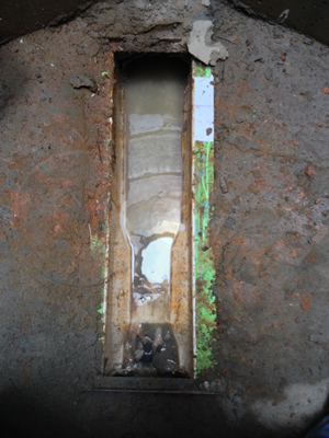 standing water in a palmer bowlus