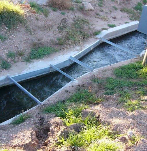 Submerged Parshall Flume