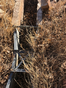 a Thompson parshall flume in New Mexico