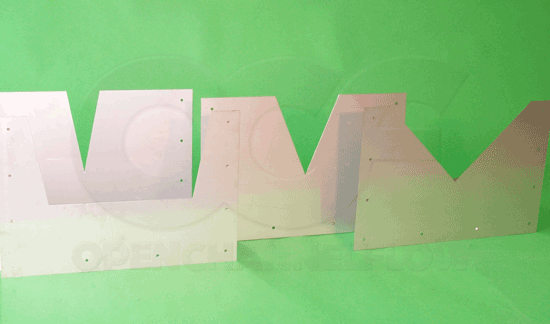 intechangeable v-notch and Cipoletti weir plates