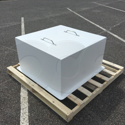 custom drop-over insulated enclosure for pump protection